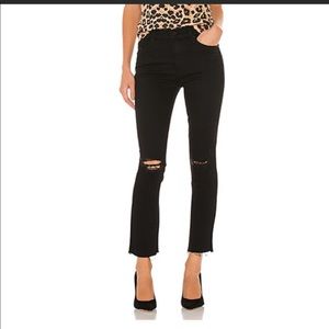 Mother The Rascal Ankle Fray Jeans